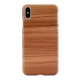 Nutitelefoni ümbris man and wood iPhone XS Max jaoks — Cappuccino Valge