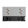 Protsessori õhkjahuti SAVIO SAVGCOVORTEXX2ARGB 4 soojustoruga, 120 mm ARGB-ventilaator, must