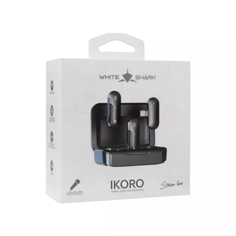 White Shark DSM-05 Ikoro must/hall ergonoomiline disain