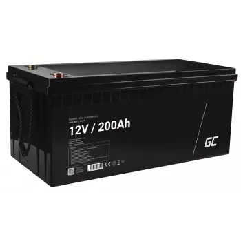 Sõidukiaku roheline Cell AGM33 VRLA AGM 200 Ah 12 V, hooldusvaba, 58 kg