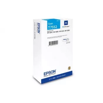 Tindikassett Epson C13T75524N (originaal, XL suurtootlikkusega) tsüaan WF-8XXX seeriale