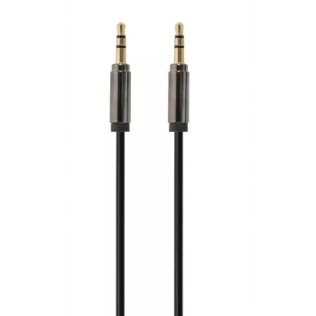 Gembird kaabel CCAP-444-0.75M (Mini Jack M - Mini Jack M, 0,75 m, must) helikaabel 3,5 mm must (CCAP-444-0.75M)