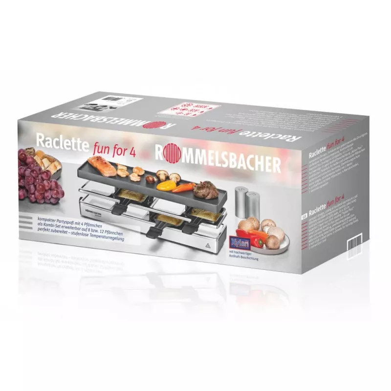 Rommelsbacher RC 800 grill must