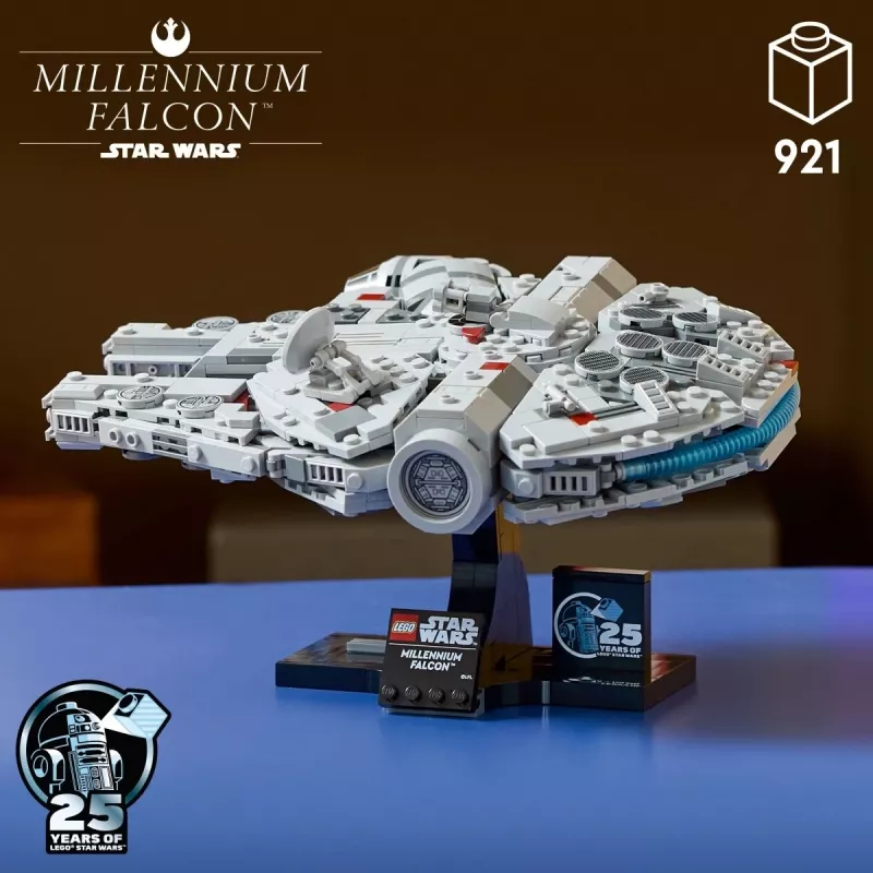 LEGO Star Wars Millennium Falcon 75375 mudelikomplekt — 1351 tk, 18+, 190×240×130 mm