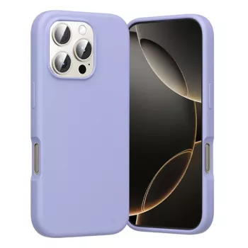 Kaitsev MagSafe-ühilduv ümbris Vention KUHV0-30 iPhone 16 Pro jaoks, lilla — MagSafe-ühilduv kaitseümbris telefonile