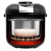 Riisikeetja GASTROBACK Rice Control Low Carb & Steam, 3 L, 450 W, must/roostevaba teras
