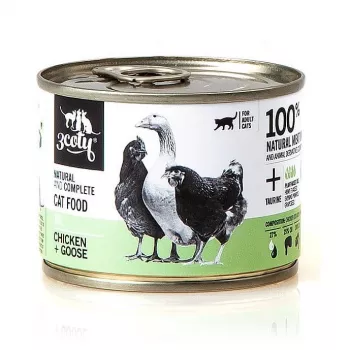 3COTY 19. Kana ja hani - märg kassitoit - 180g
