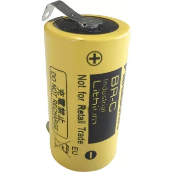 Liitiumpatarei Panasonic BR-C ULF 3V 5000 mAh – pikaealine nööpelement