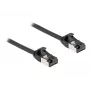 DeLOCK RJ45 kaabel pistik pistikusse Cat.8.1 2 m must