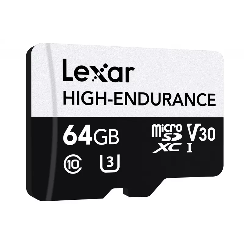 microSD kõrge vastupidavusega kaart 64GB C10 A1 U1 V30 100/35MB/s