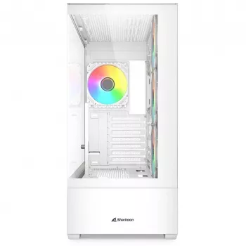 PC korpus Sharkoon AK6 RGB, ATX, valge