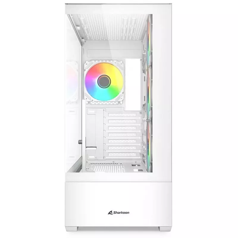 PC korpus Sharkoon AK6 RGB, ATX, valge