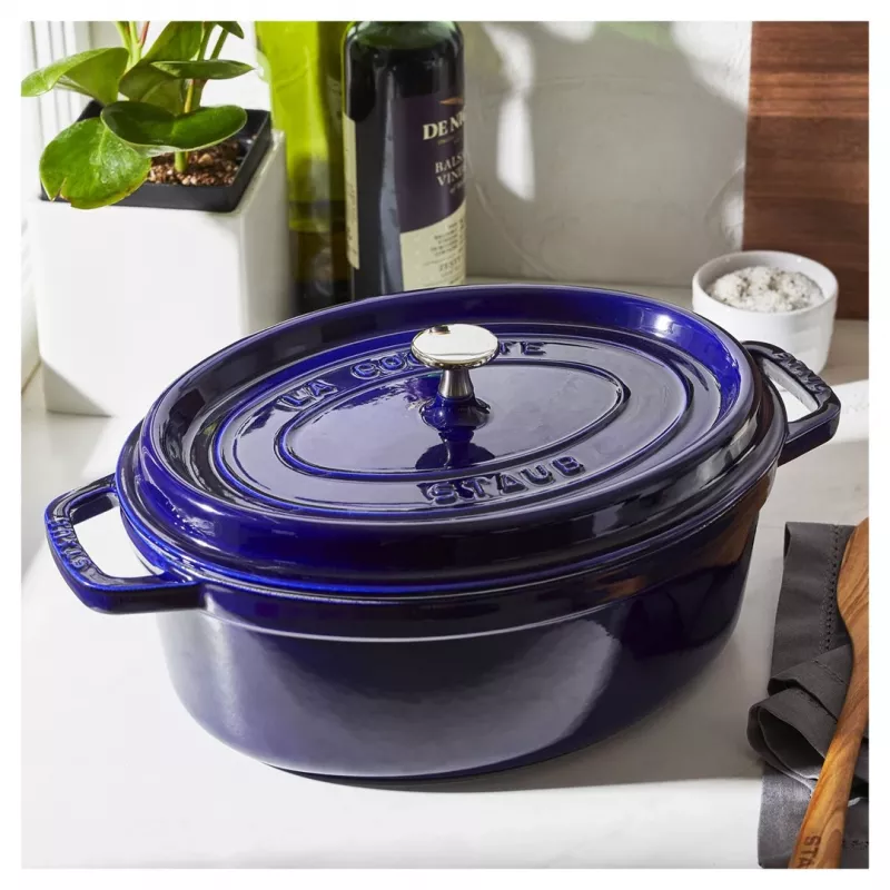 Malmist kookotipott Staub 4,25 L, 29 cm, sinine