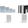 Maul Aluminium Bookend 10X8X10CM (3527308)