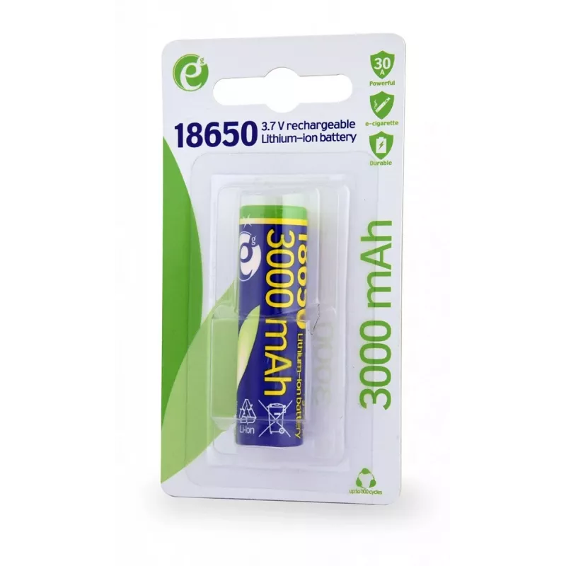 GEMBIRD Aku liitium-ioon Tüüp 18650 10C 3000mAh