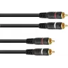Cinch-kaabel Omnitronic 30209375, 2xRCA 2xRCA-le, 5 m pikkus