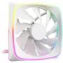 120 mm korpuse ventilaator Sharkoon SHARK Lights RGB PWM valge — RGB valgustus, PWM kiiruse juhtimine