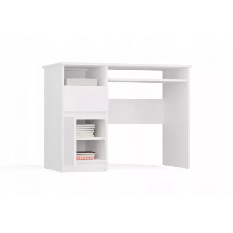 PORTO Left Desk, Valge