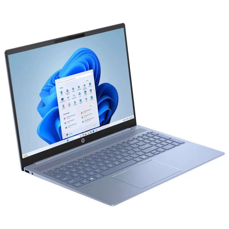 HP OmniBook 5 AI 16 2K Core Ultra 5 225U 16GB/512GB SSD Win11 Home - Taevasinine - 16-af1454ng - Klaviatuuripaigutus võib olla saksa