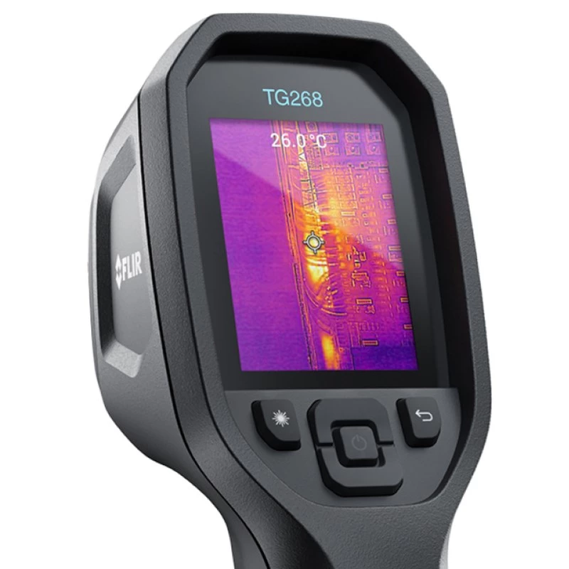 FLIR TG268 infrapunatermomeeter -25 kuni +400°C must sisseehitatud ekraan LCD 320 x 240 pikslit