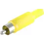 RCA-pistik ShiverPeaks BS51400-Y kollane isane