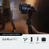 Käsikaamera stabilisaator DJI RS 4 Pro Must süsinikkiud 360° panoraam