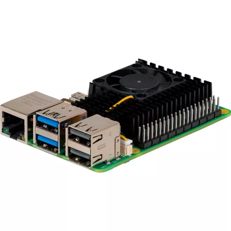 Joy-IT RB-heatsink5 jahutusradiaatorite komplekt, must (RB-heatsink5)