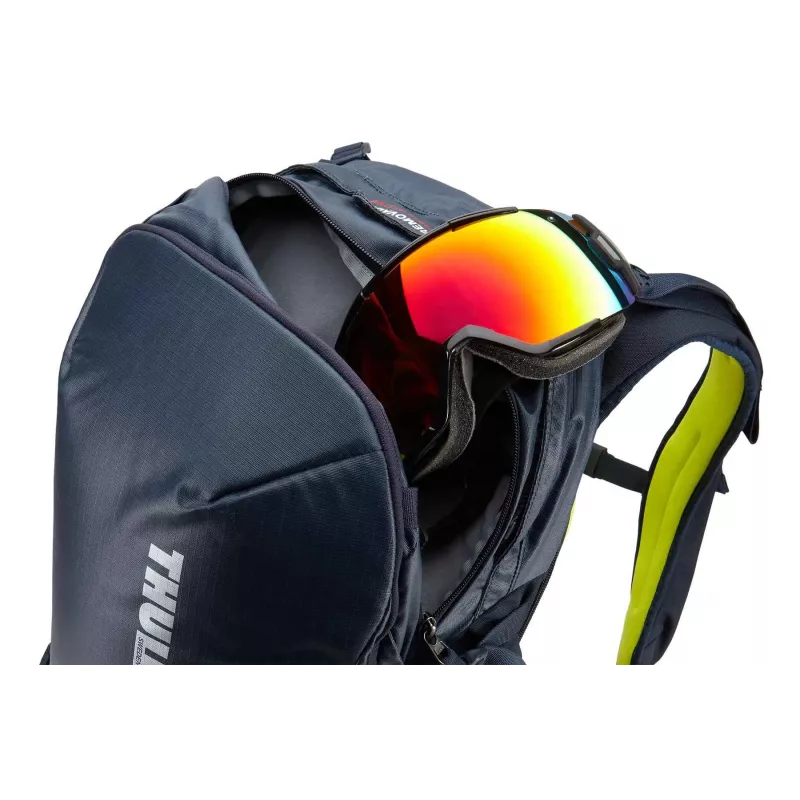 Thule 3610 Upslope 35L eemaldatava õhupadja 3.0-ga valmis suusa- ja lumelauaseljakott Lime Punch