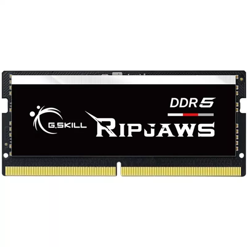 SO-DIMM 64 GB DDR5-4800 (2x 32 GB) Dual-Kit, Arbeitsspeicher schwarz, F5-4800S4039A32GX2-RS, Ripjaws
