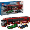 LEGO CITY 60445 F1 - Veok koos RB20 ja AMR24 F1 autodega