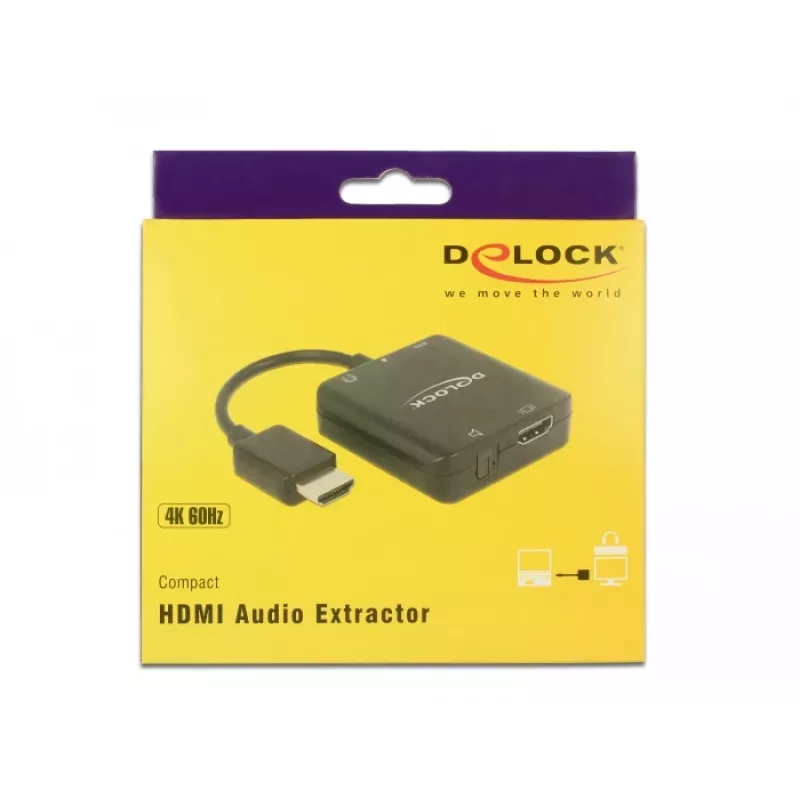 Video kaabliadapter HDMI Type A DeLOCK 63276