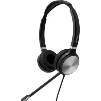 Yealink YHS36 E2 Dual 1308231 peakomplekt – binauraalne – QD-RJ9 – mürasummutusega – HD-lairiba – nahast kõrvapadjad – must