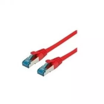 VALUE - patch-kaabel - RJ-45 (M) RJ-45 (M) - 1,5 m - SFTP, PiMF - CAT 6a - halogeenivaba, vormitud, tõmbetakistusega, keerutatud - punane (21.99.1991)