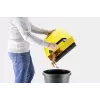 Sweeper Kärcher S 4 Twin 2-in-1 Must Kollane