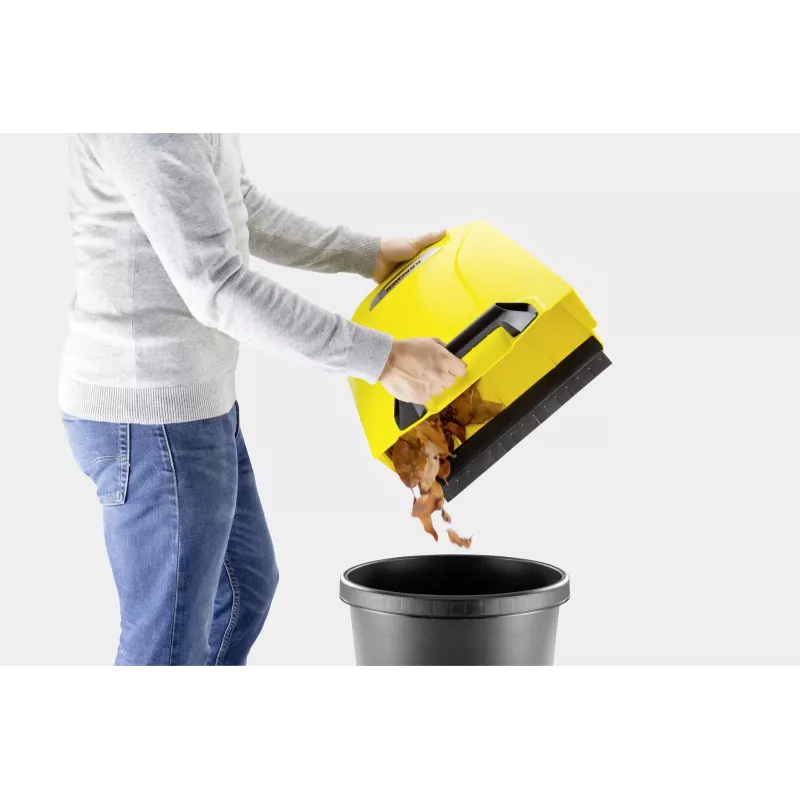 Sweeper Kärcher S 4 Twin 2-in-1 Must Kollane