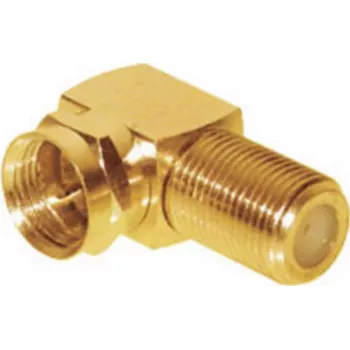 F-pistiku adapter ShiverPeaks 85210-G, kullatud koaksiaaladapter