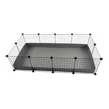C&C Modulaarne puur 4x2 145 x 75 cm hõbedane