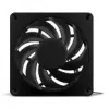 Alphacool Apex Stealth Metall Aurora 120 mm korpuse ventilaator - must