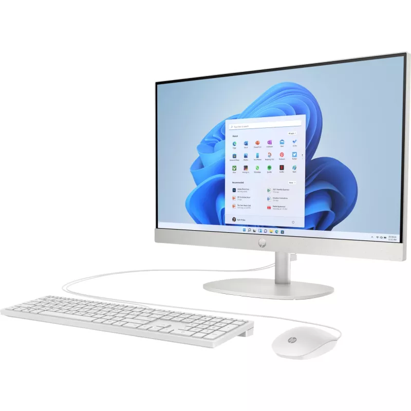 HP AIO PC 24-cr0457ng 60.45cm 23.8Zoll FHD Intel Core i5-1335U 16GB 512GB SSD UMA - Core i5 - 16 GB (A4EC4EA#ABD)