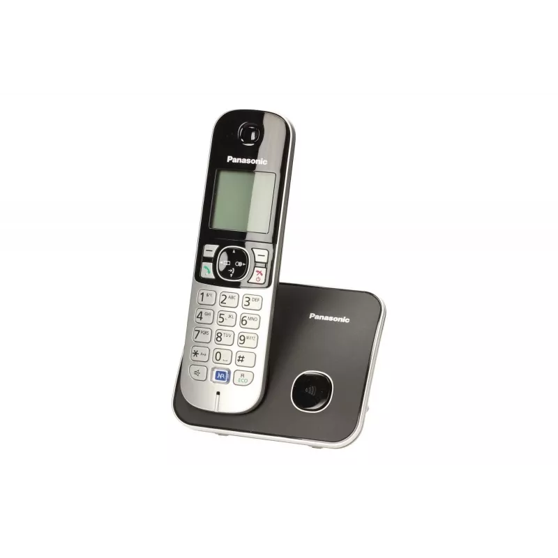 Panasonic KX-TG6811 DECT telefon Kõnevalija ID Must