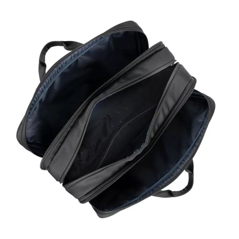 Toploader kott Rivacase 8432 sülearvuti ümbris 39,6 cm (15,6 tolli) Must