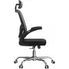 Top e shop DORY SZARY kontoritool – polsterdatud iste, võrk seljatugi, 650×620 mm, kõrgus kuni 122 cm
