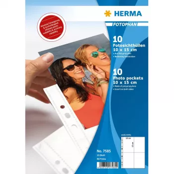 Herma fotophan 10x15 vert. 10 lehte 7585
