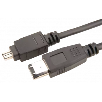 Firewire-kaabel ShiverPeaks AK FW 6-4 3m — 4-kontaktiline 6-kontaktilisele, 3,0 m pikkus