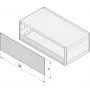 SCHROFF U-FRONTPL.EMC 3U 84HP - Rack-Accessory (24572606)