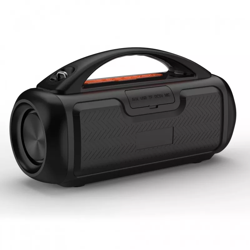 Kaasaskantav kõlar MEDIA-TECH MT3184 — Bluetooth 5.3, 60W RMS, IPX5, Li-Ion aku 16h, USB-C laadimine, MicroSD, TWS, mikrofon, kaugjuhtimispult