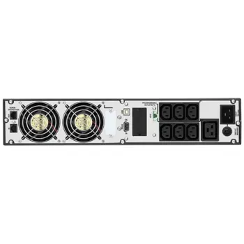 Rack UPS fsp/fortron CHAMP 3K RACK — 3000 VA, 2400 W, 110–300 V, ±1% aku režiimis, 4 vahelduvvoolu pistikupesa, USB