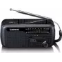 Kaasaskantav kõlar Lenco MCR-113BK Solar must, Bluetoothi ja FM-raadioga