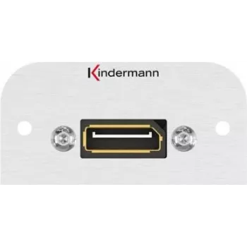 Kindermann 7441000588 pistikupesa DisplayPort Alumiinium (7441000588)