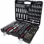 Padrunvõtmete komplekt ks tools 917.0255 — 255-osaline padrun- ja tarvikukomplekt 1/4 tolli, 3/8 tolli, 1/2 tolli ajamitele